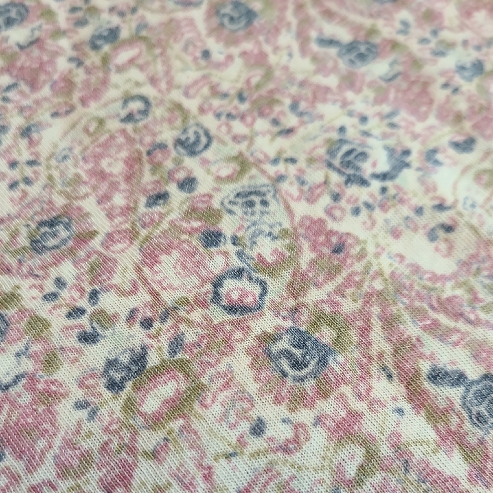 Lucky Brand Multicolor Floral Short Sleeve Tee - Picture 6 of 6